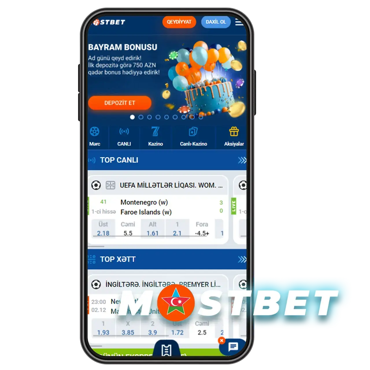 Mostbet Azerbaycan – yüksək əmsallar və böyük bonus kampaniyaları